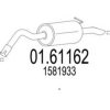 MTS 01.61162 End Silencer